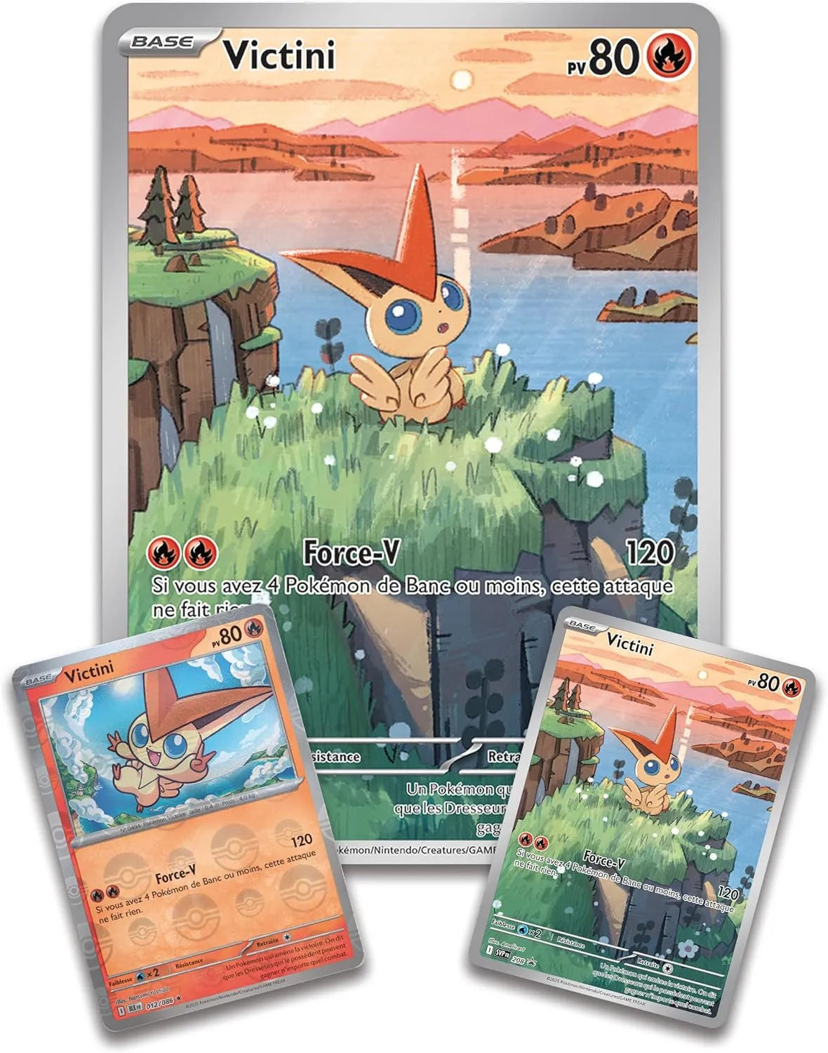 Coffret Collection Illustration Victini Foudre Noire & Flamme Blanche - FR