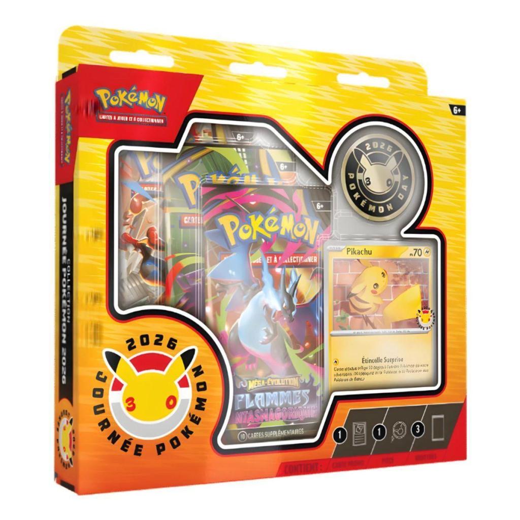 Coffret 30 Ans Journée 2026 Pikachu – Pokémon Day – FR