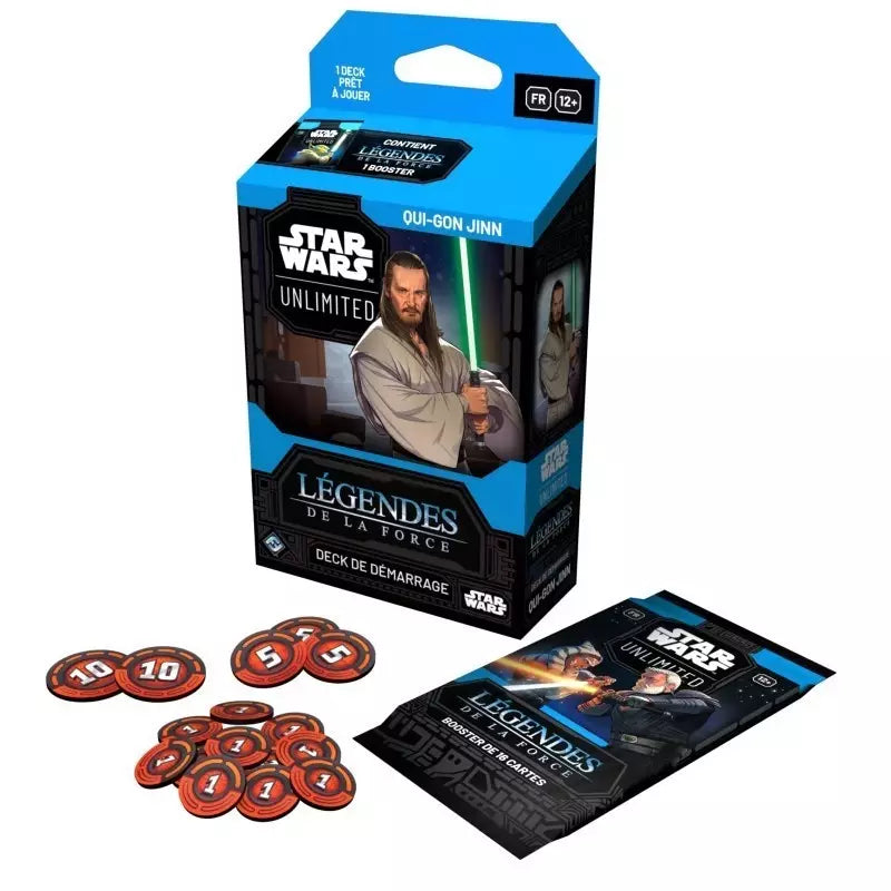 Star Wars Unlimited : Légendes de la Force - Deck de Démarrage : Qui-Gon