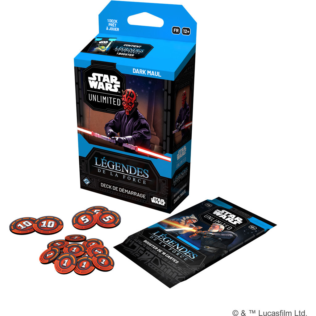 Star Wars Unlimited : Légendes de la Force - Deck de Démarrage : Darth Maul